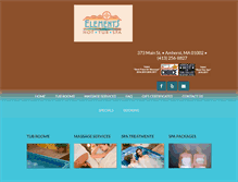 Tablet Screenshot of elementshottubspa.com